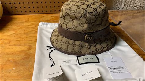 fake gucci bucket hat